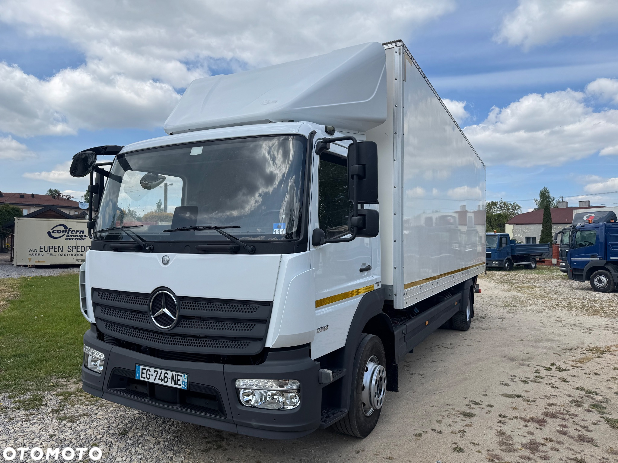 Mercedes-Benz ATEGO 1318 Kontener 7.50/ WINDA / Przebieg 170 tyś km - 9