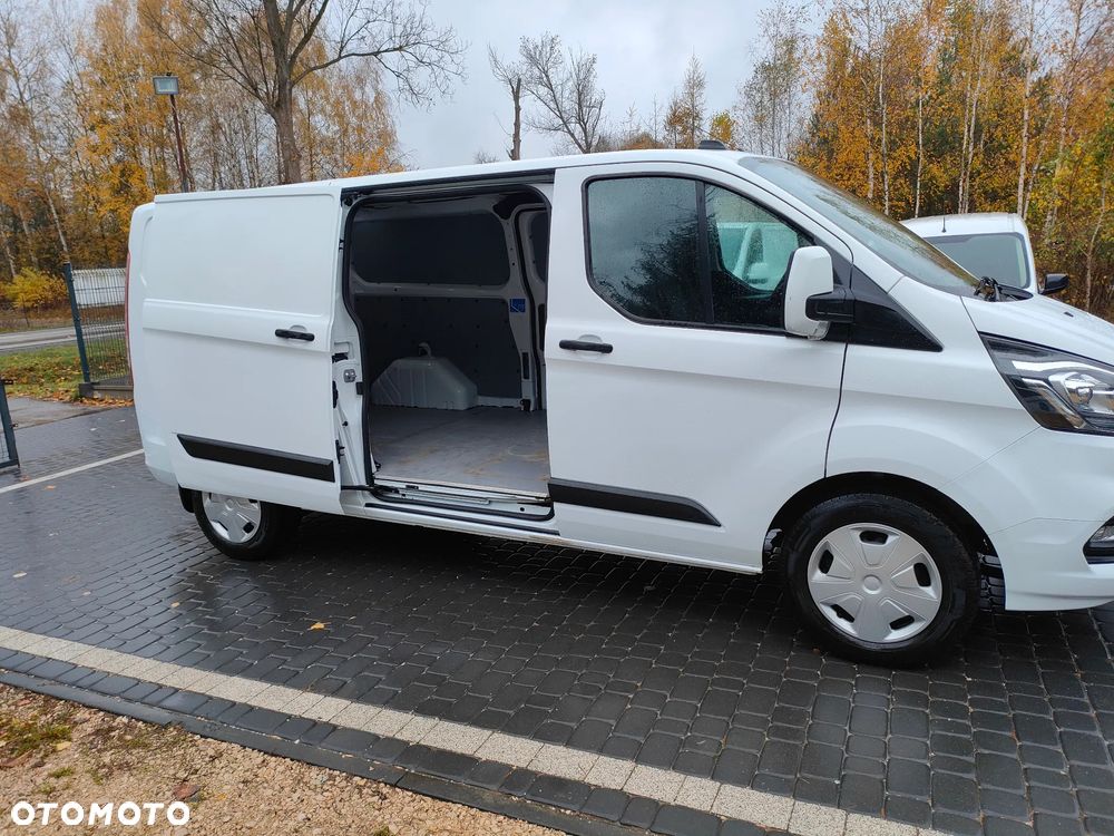 Ford TRANSIT CUSTOM 2020r 2,0 TDCI 130KM AUTOMAT L2H1 LONG DUBEL DRZWI EURO 6 LEDY CENA BRUTTO VAT 23% - 12