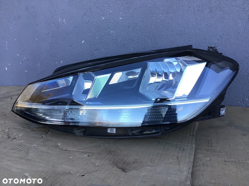 Lampa przednia lewa VW Golf Vll 7 zwykła Led - 2