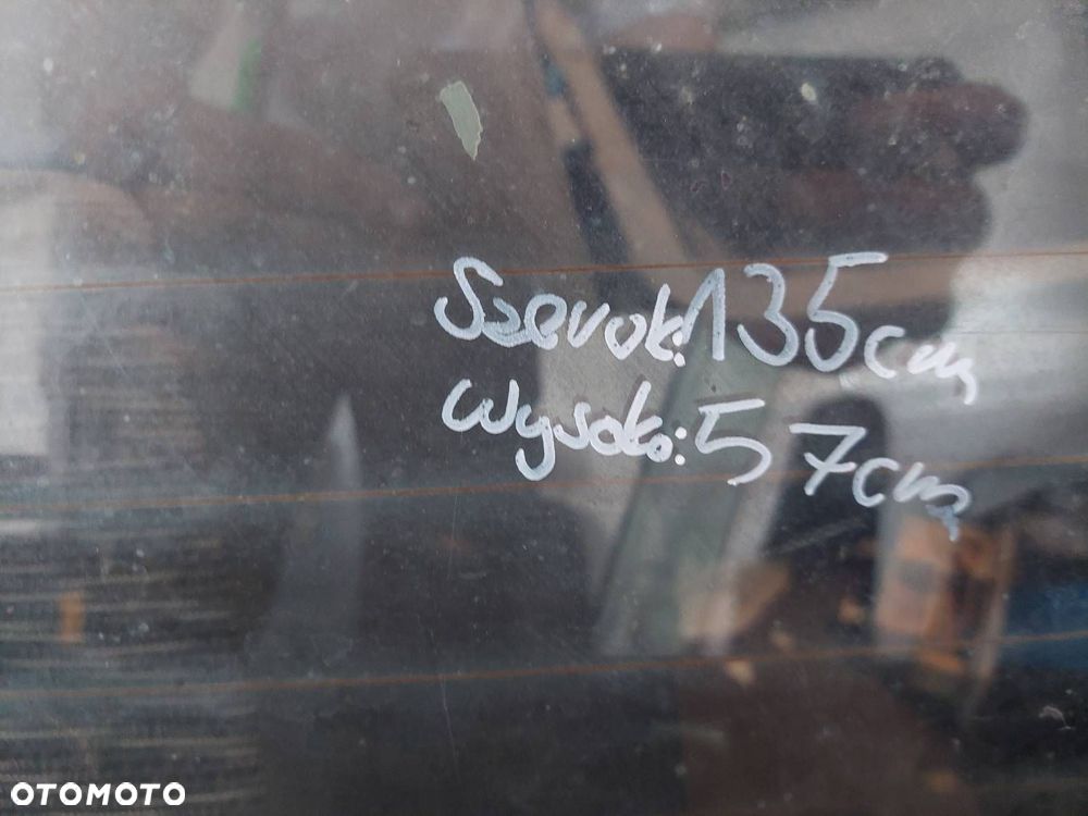 SZYBA TYŁ KLAPY BAGAŻNIKA FORD TRANSIT IV LIFT ID: 237865 - 9