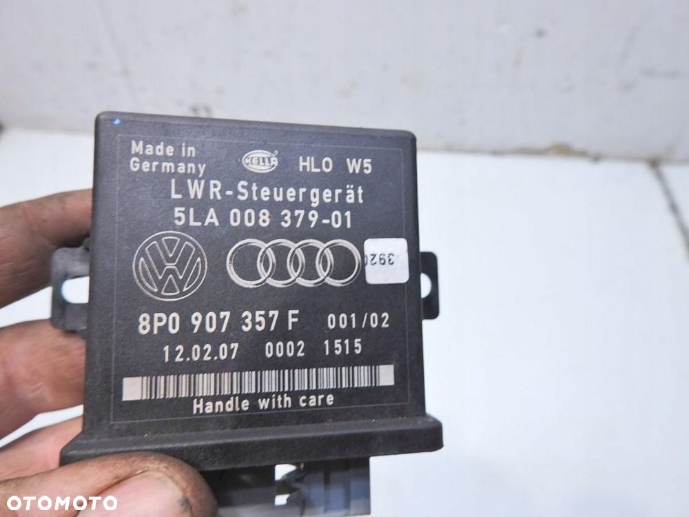MODUŁ STEROWNIK ŚWIATEŁ AUDI A6 C6 8P0907357F 5LA008379-01 - 4