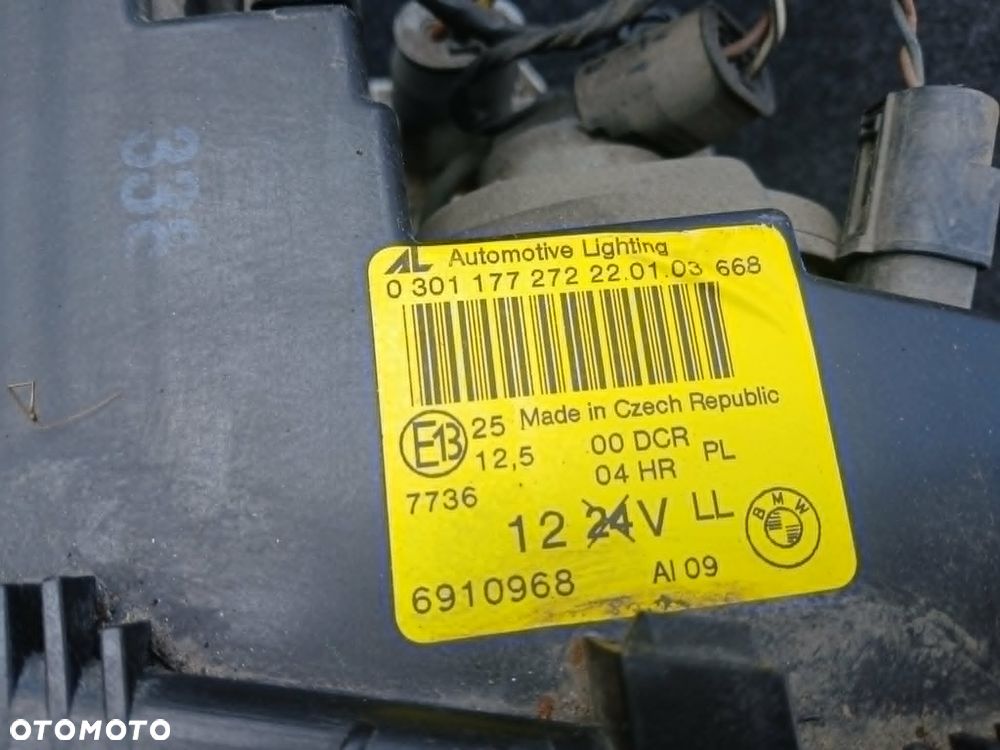 BMW E46 LIFT XENON lampa przednia prawa, lewa - 5