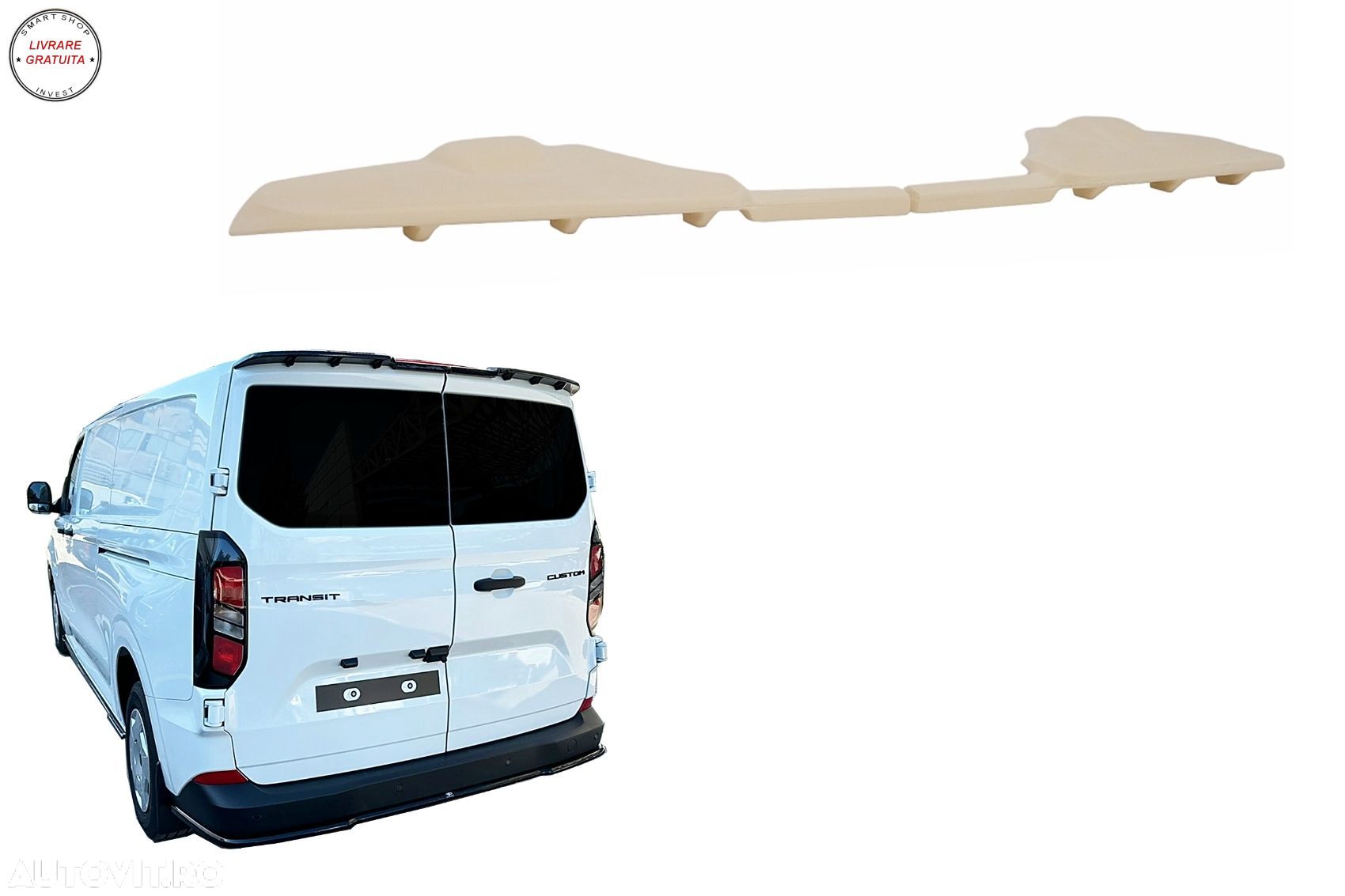 Eleron Luneta VW Transporter T7 (2022-Up) / Ford Transit Custom (2023-) Barn Doors- livrare gratuita - 1