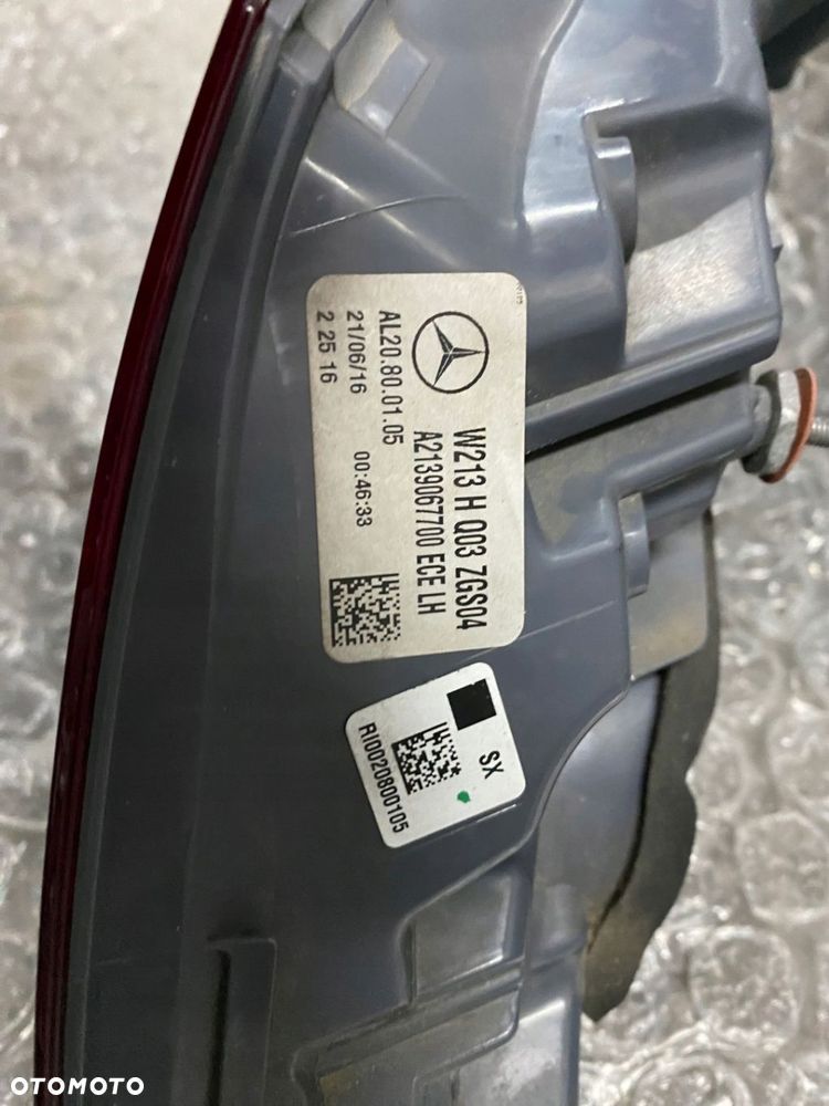 LAMPA TYŁ LEWA LED MERCEDES BENZ E A2139067700 - 6
