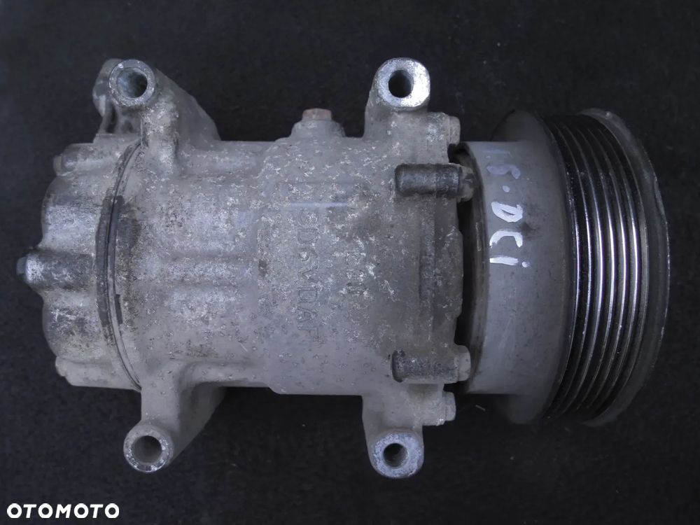 RENAULT KANGOO I 1.5DCI KOMPRESOR SPRĘŻARKA KLIMATYZACJI 8200819568B SD6V12 R134A SANDEN ORYGINAŁ - 3