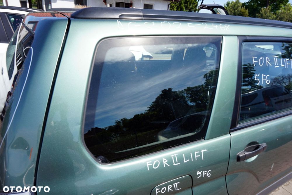 SZYBA KAROSERYJNA TYLNA PRAWA BOCZNA FORESTER II SG LIFT 65209SA060 SUBARU 2006-2008 - 1