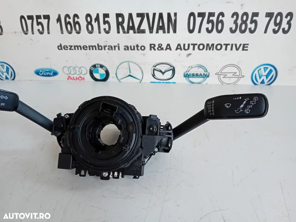 Ansamblu Spira Volan SZL Maneta Semnalizare Stergatoare Vw Passat B8 5Q1953521M 5Q1953569 An 2015+ - 4