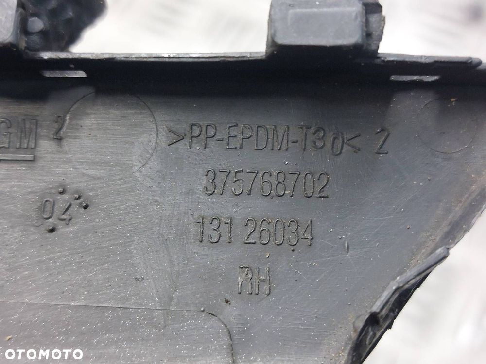 KRATKA ZDERZAKA PRZÓD KOMPLET + ZAŚLEPKA UCHA LISTWA OPEL ASTRA H Z157 - 8