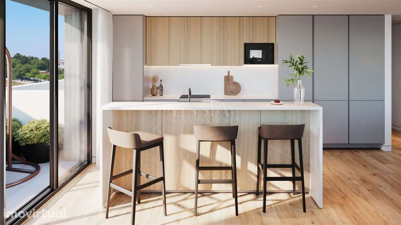 Apartamento T2 Duplex com Vista Mar em Leça da Palmeira - Grande imagem: 5/16