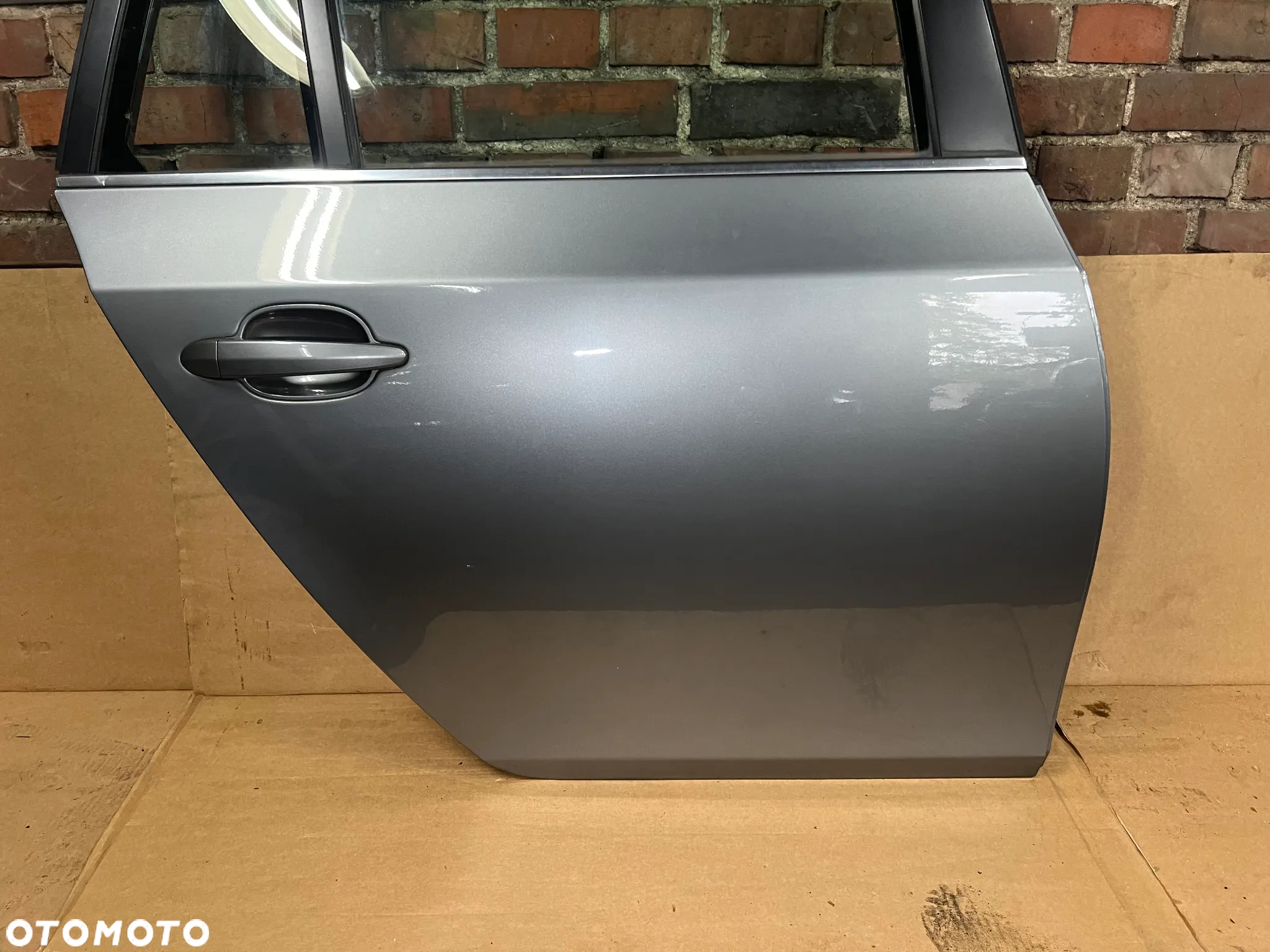 BMW 5 E61  DRZWI PRAWY TYŁ TYLNE PRAWE A52 SPACEGRAU - 3