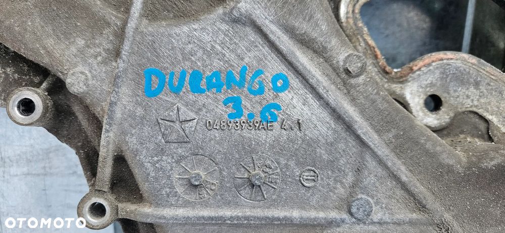 Dodge Durango LIFT 2017- 3.6 V6 Obudowa łańcucha rozrządu pokrywka osłona rozrządu 04893939AE - 6
