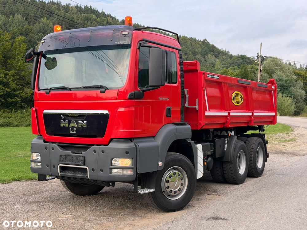 MAN TGS 440 KM 6X4 BORDMATIC Meiller-Kipper Perfekcyjny - 2