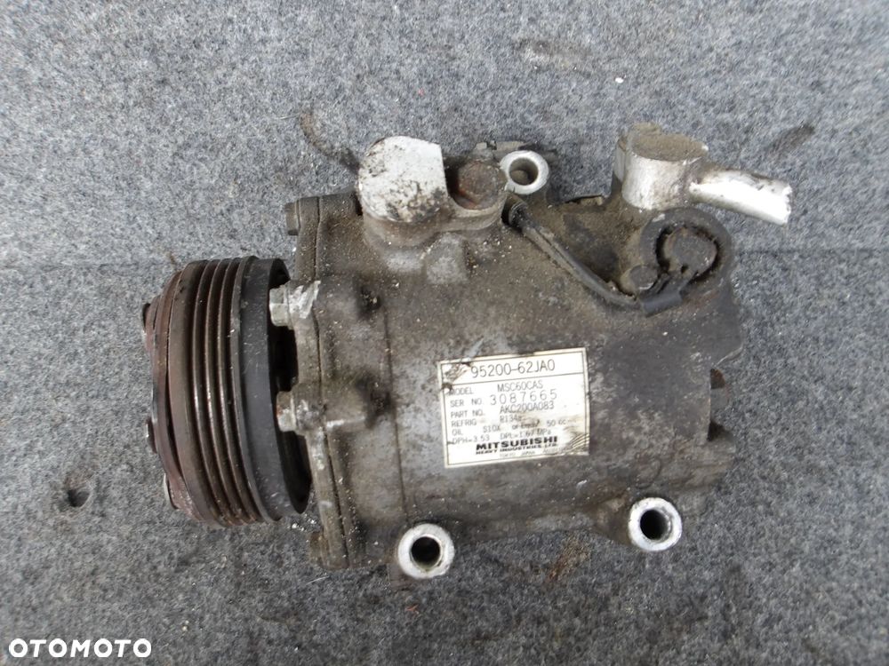 KOMPRESOR SPRĘŻARKA KLIMATYZACJI SUZUKI 95200-62JA0 - 1