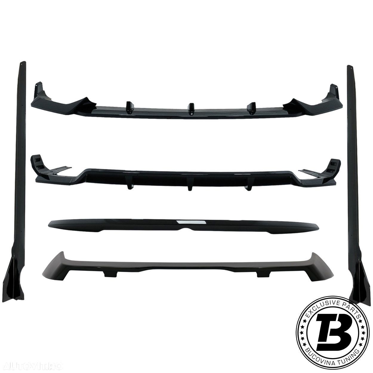 Pachet Exterior Aero compatibil cu BMW X7 G07 M Tech - 1