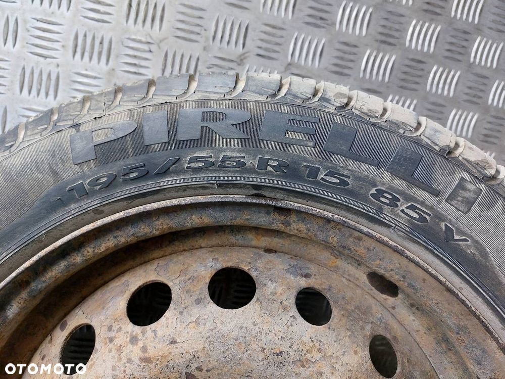 KOŁO ZAPASOWE ZAPAS 4x100 6Jx15 ET50 FI60,1 195/55R15 2005R PIRELLI P6 - 2