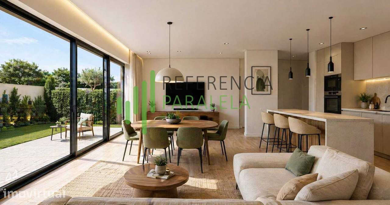 APARTAMENTO T1 COM JARDIM PRIVADO E GARAGEM - Grande imagem: 2/8