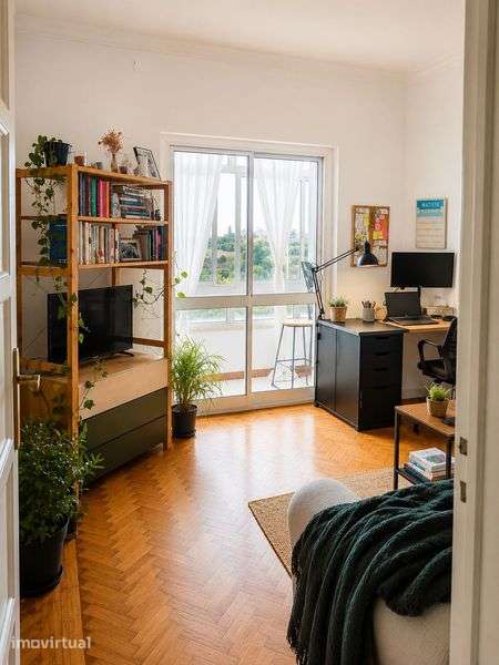 Apartamento T2 com Pátio Privativo de 65 m² e Anexo - Grande imagem: 5/8