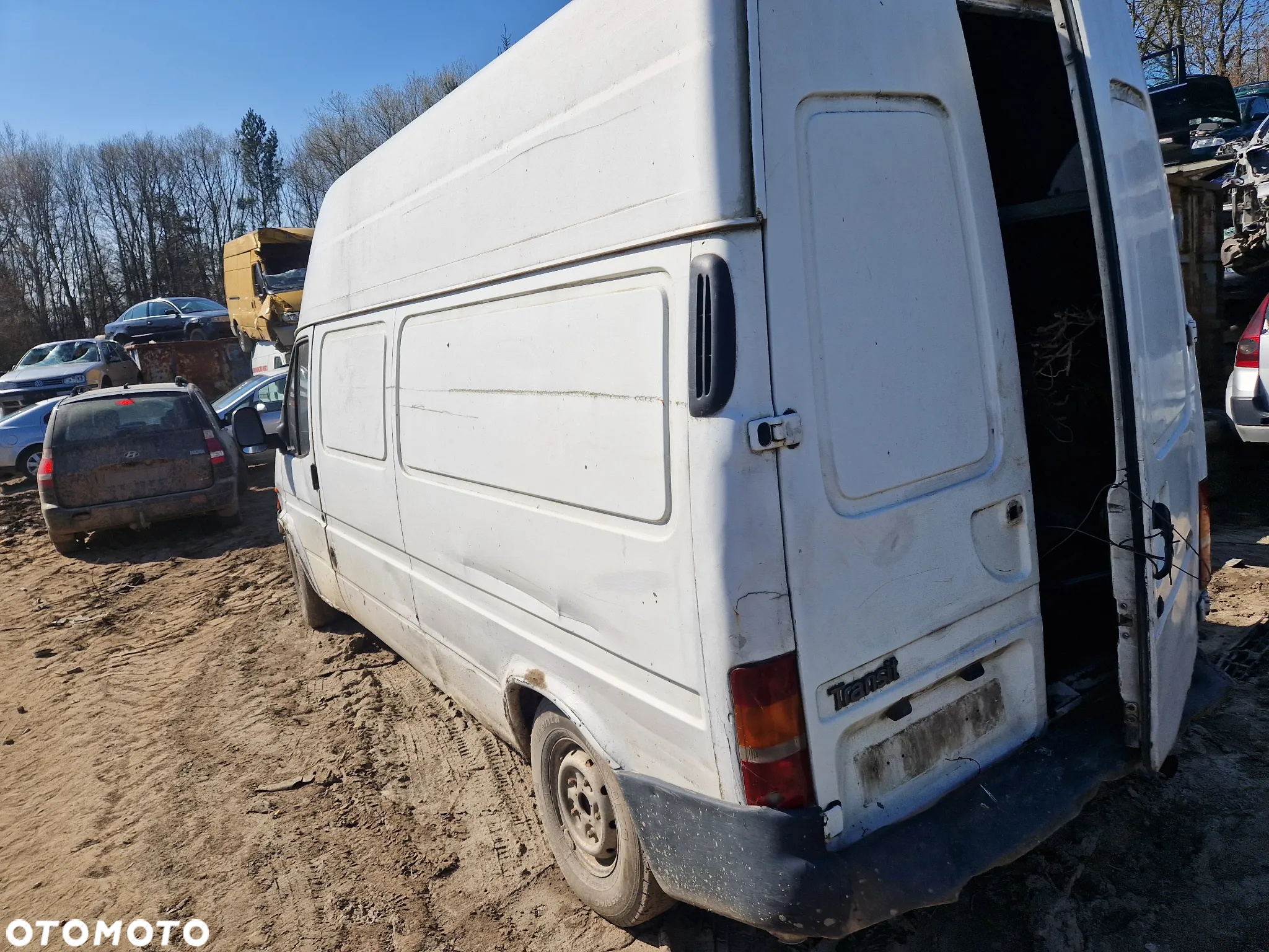 ford transit mk5 maska zderzak lampa grill błotnik drzwi zbiornik paliwa szyba lusterko klamka - 3