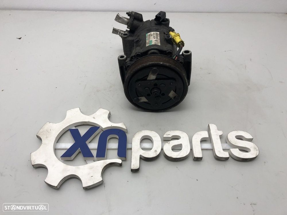 Compressor de ar condicionado PEUGEOT 207 1.6 HDi | 02.06 - REF. 96 598 757 80... - 4