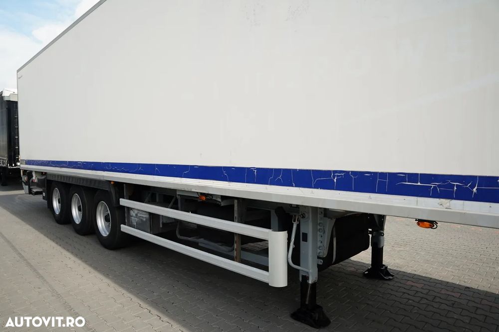 Chereau REFRIGERAT / TRANSPORT VECTOR 1950 MT / MULTIMEMBRE / AXĂ RIDICATĂ / LIFT 2.500 KG  / OBLOANĂ RULANTĂ - 9
