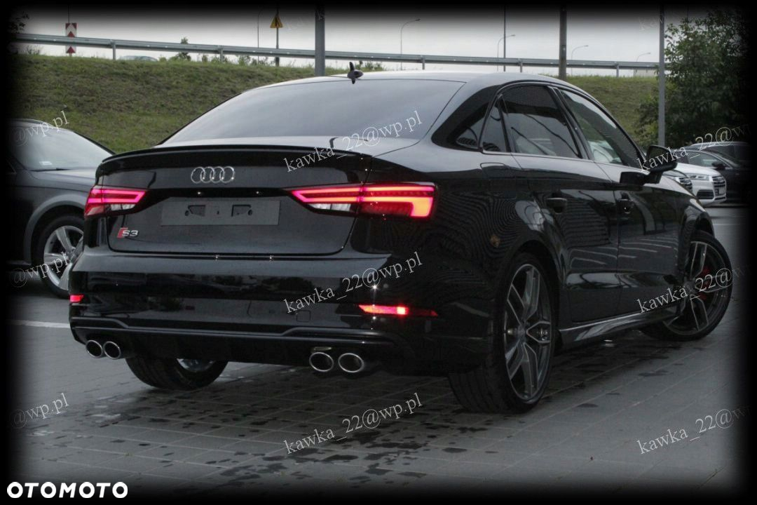 AUDI A3 S3 8V SEDAN S-LINE SPOILER LOTKA PODKŁAD!! - 15