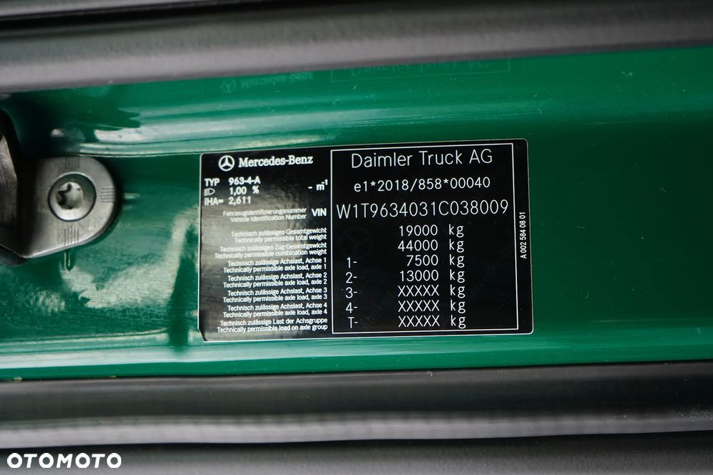 Mercedes-Benz / ACTROS / 1845 / E 6 / MP 5 / STREAM SPACE / I - COOL / MAŁY PRZEBIEG - 11