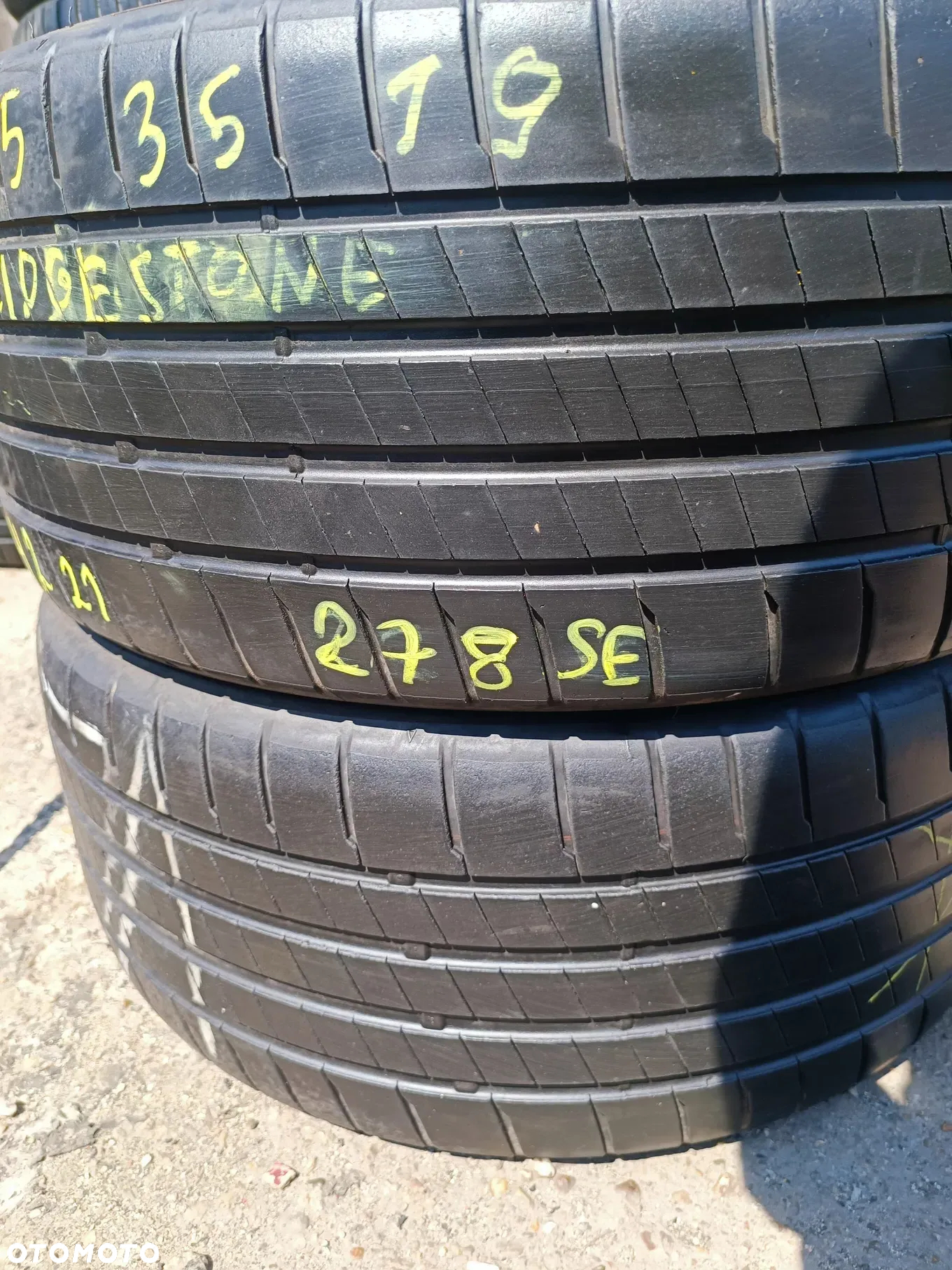 235/35R19 91Y XL Opony Letnie Lato Bridgestone Potenza S005 4,5mm Legnica ALU-RAD 235/35 - 2