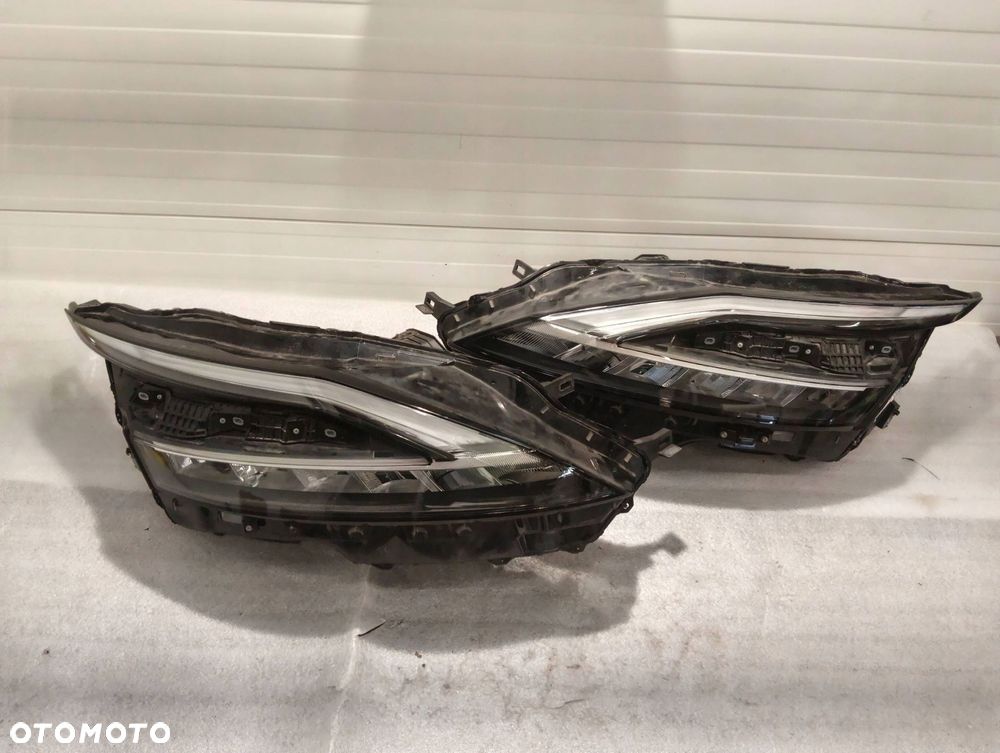 nissan qashqai j12 full led komplet lamp przód żółta naklejka 100-8d02j - 3