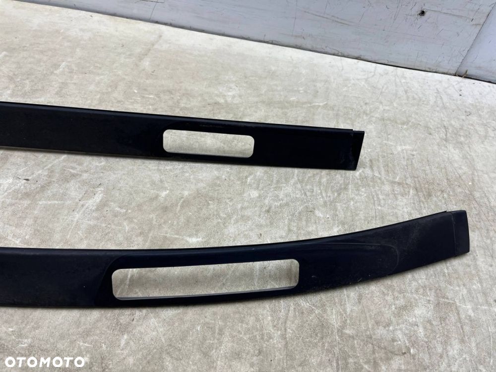 Relingi dachowe Nissan X-Trail III T32 Rogue 13-21r. mocowania bagażnika na dach zaślepki listwy KPL - 6