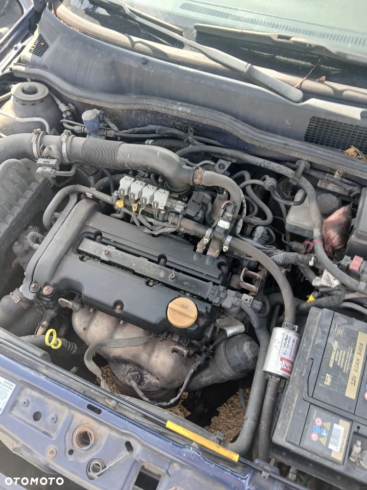 opel astra G II silnik z14xep skrzynia mg1 sanki belka przód tył wahacz zacisk zwrotnica - 2
