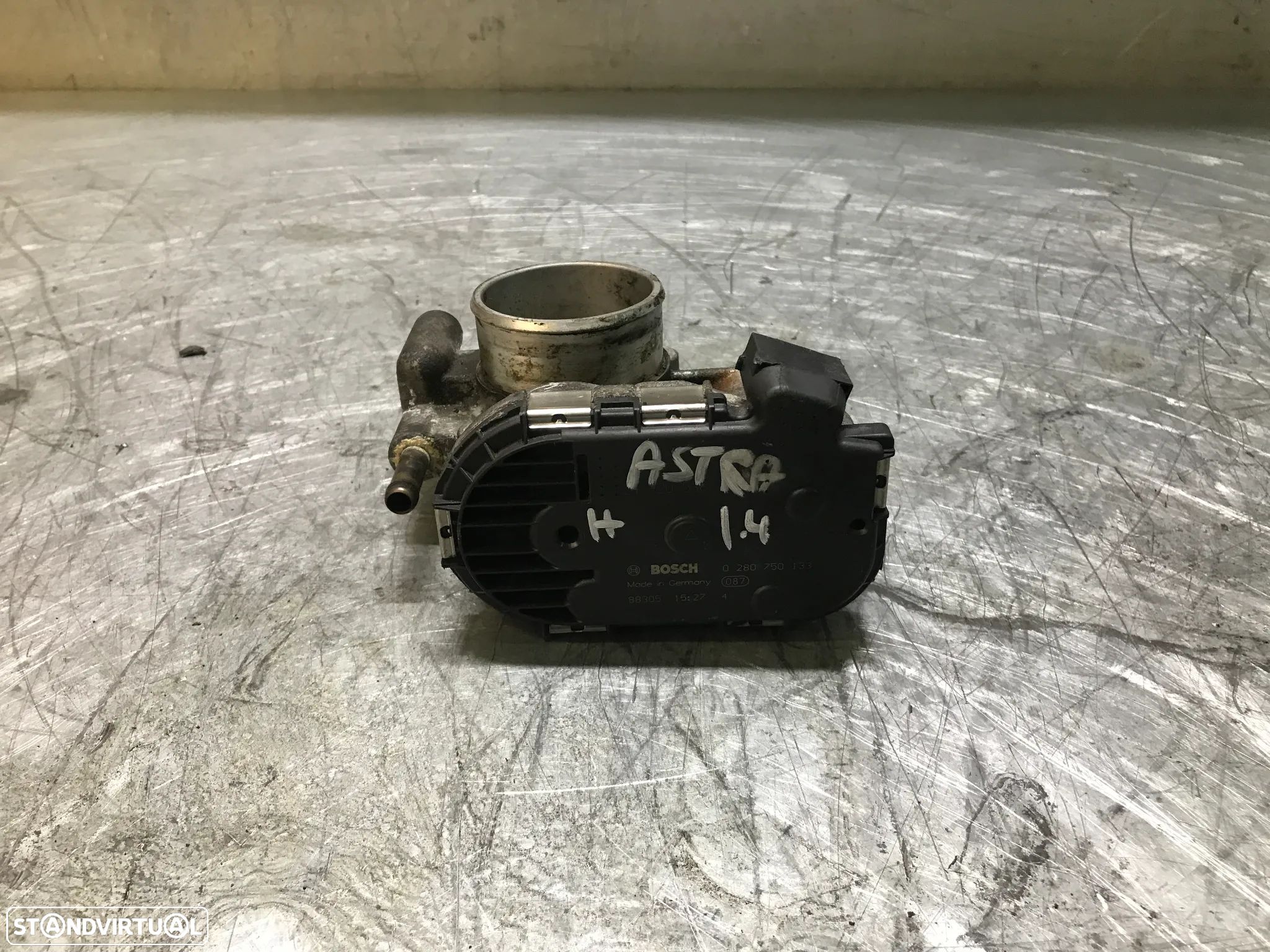 CORPO / BORBOLETA DE ADMISSÃO OPEL ASTRA H 1.4i 0280750133 24420536 - 1