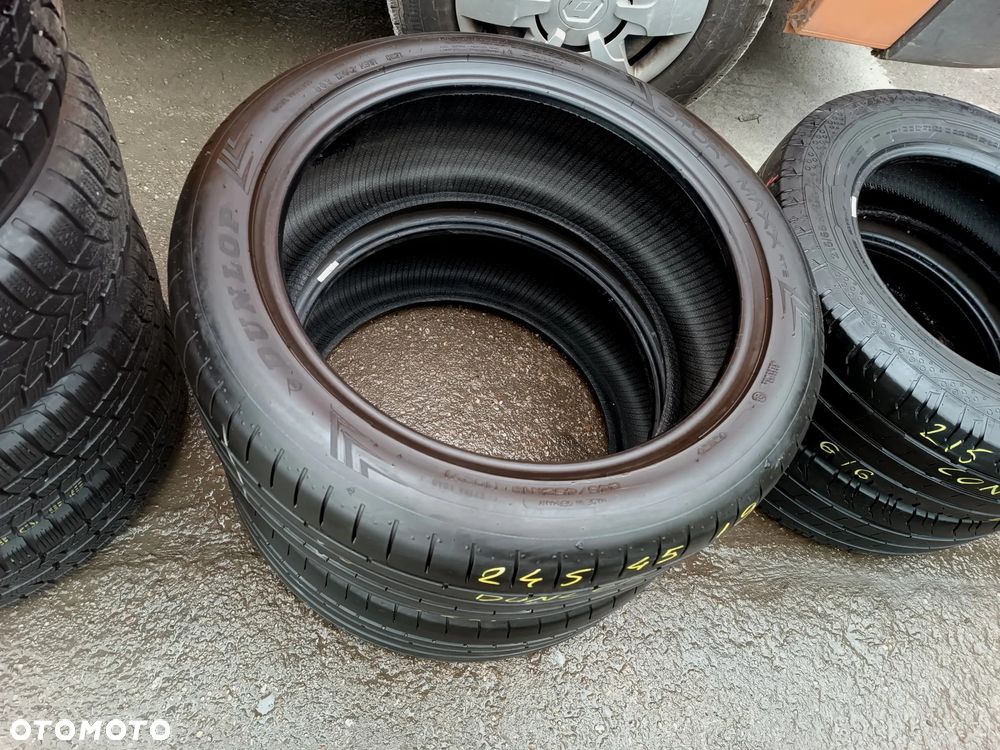 245/45R19 102Y Opony Letnie Lato DUNLOP SPORT MAXX RT2 4,5mm 21r. Legnica ALU-RAD 245/45 - 4