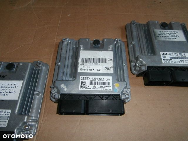 KOMPUTER AUDI Q7 4L0910401K 3.0TDI BUG 0281013691 STEROWNIK SILNIKA NOWY ImmoOff PlugPlay 4L0910401 - 2