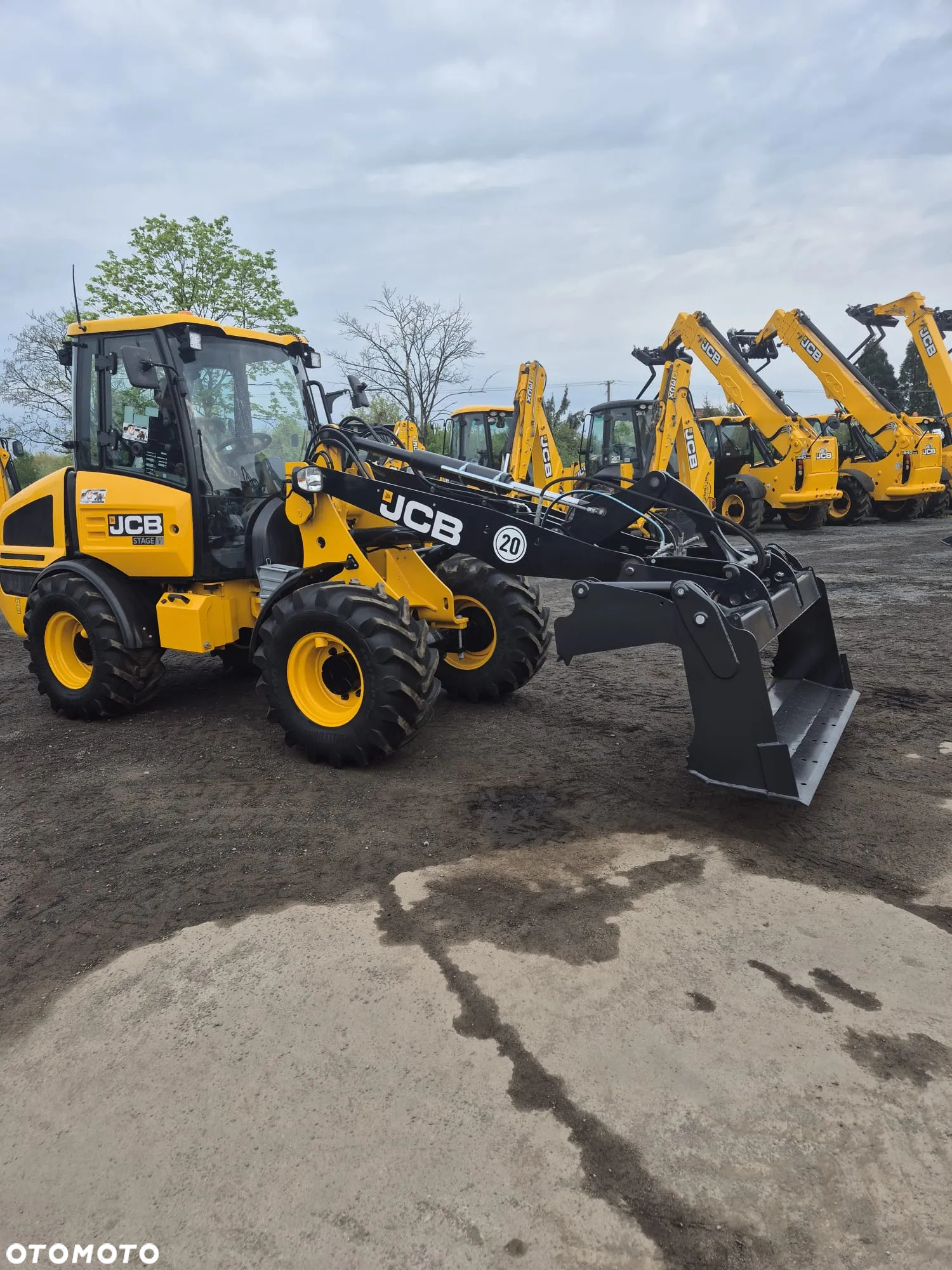 Łyżka 4w1 1900mm Hydrauliczna JCB  ładowarka 406, 407 , CAT , TEREX - 8