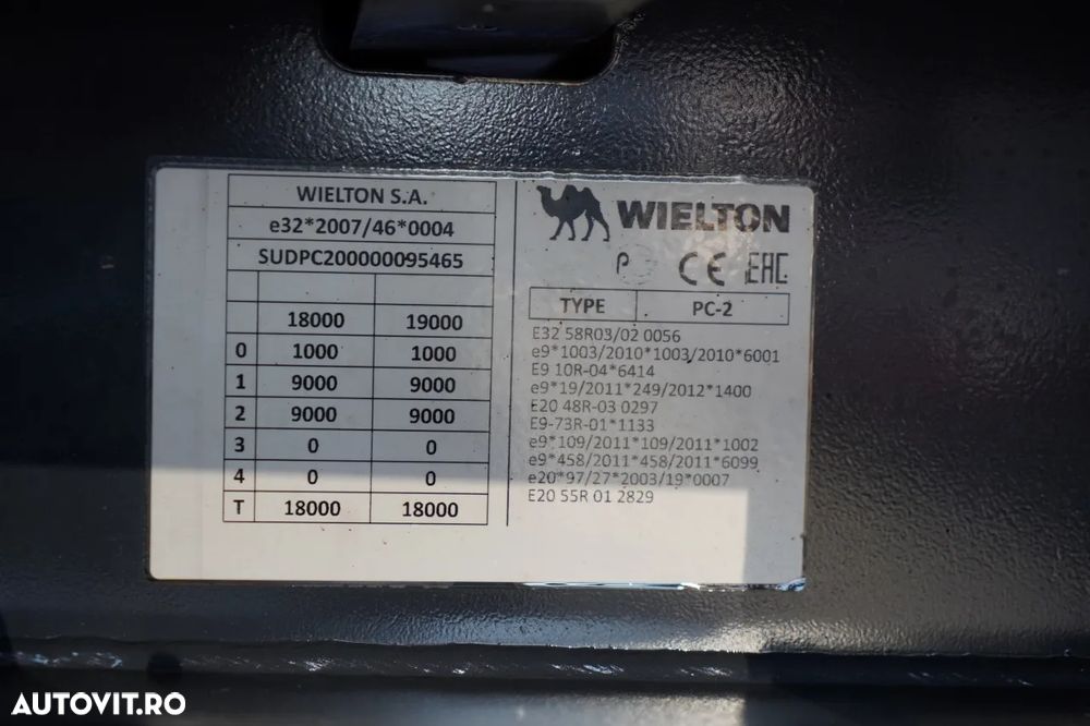 Volvo FH 460 / COMBINAT TANDEM / 120 M3 / TRANSIT / I-SAVE / I-PARK COOL / DIRECȚIE CU RIDICARE PUNCT DE VÂNZARE / WIELTON - 37