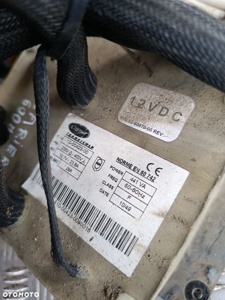Transformator 12V Carrier Xarios 400 / 500 / 600 10-00423-00 100042300 10-00460-00 - 2