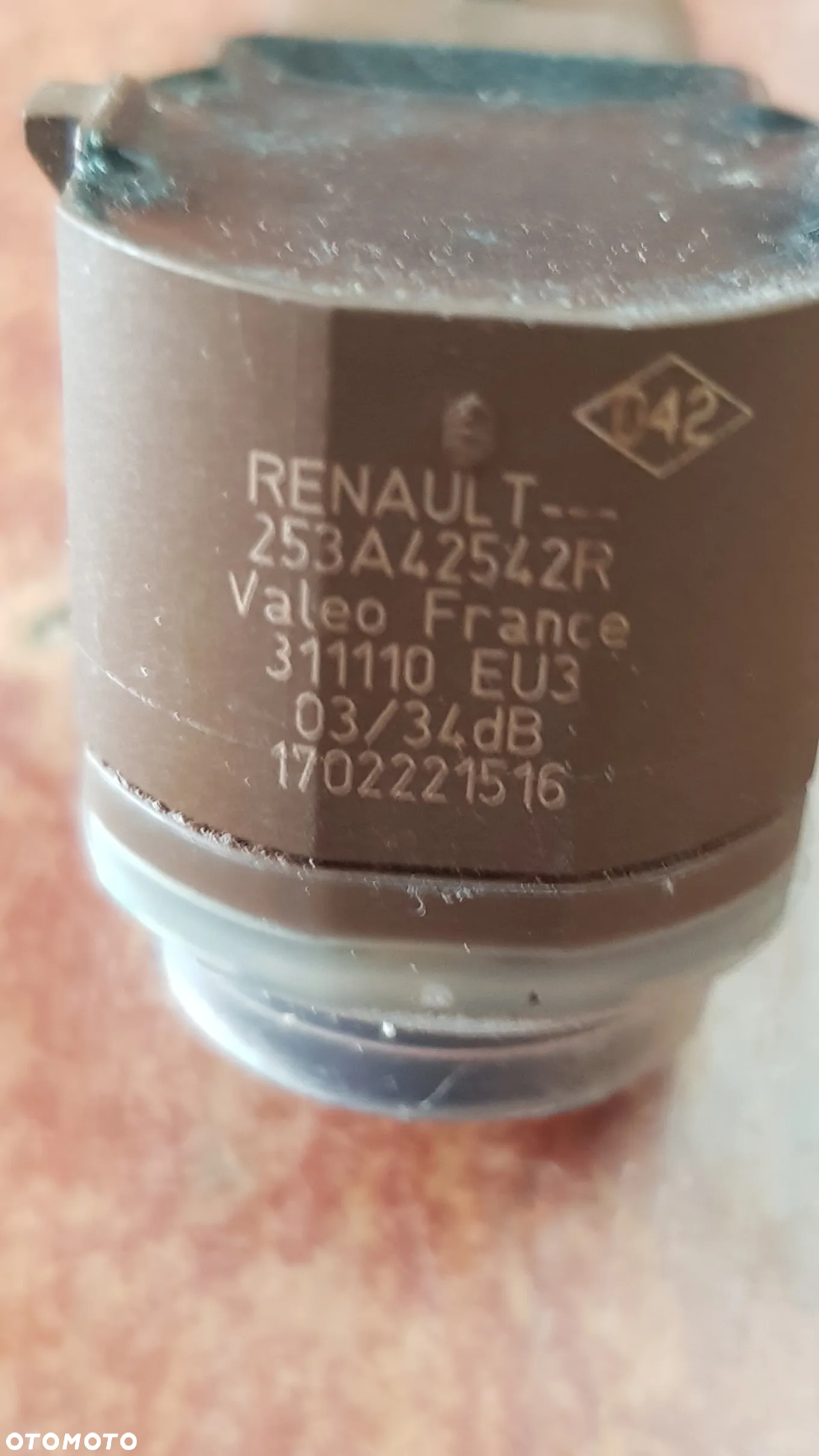 CZUJNIK PARKOWANIA PDC RENAULT DACIA SANDERO III 253A42542R - 5
