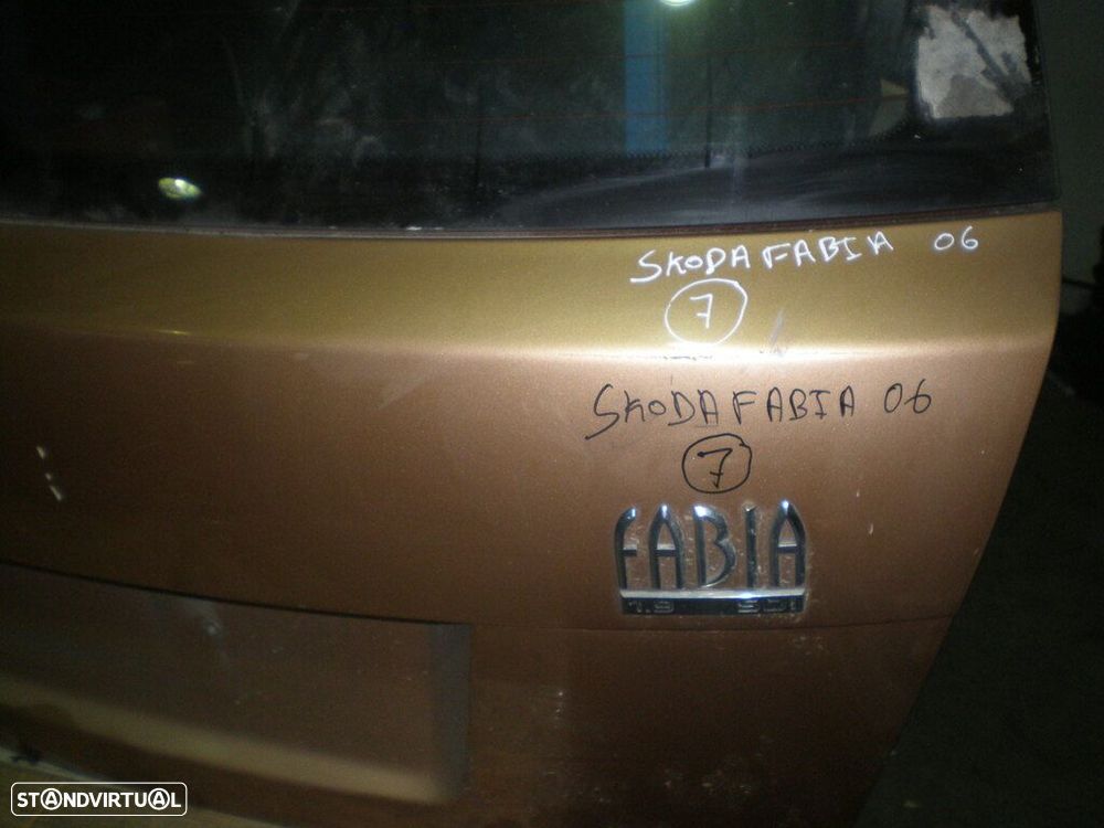 Porta Da Mala REF07 SKODA FABIA 2006 CASTANHA - 2