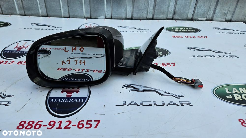 Jaguar XJ 351 2010-2015 Kompletne lusterko lewe Kierowcy USA KOLOR LMO 18 kabli - 1