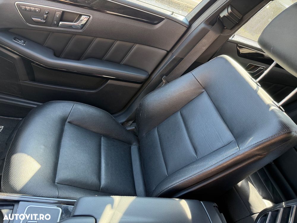 Interior mercedes e class w212 non facelift , ventilat, cu memorii, perdelute spate - 3