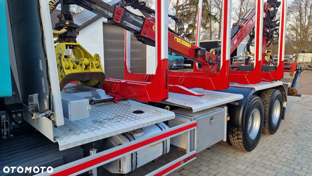 Scania R520 V8 HIAB LOGLIFT - 11