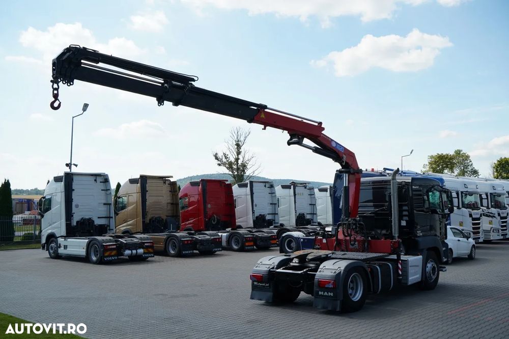 MAN TGS 18.480 / 4x2 / HDS HMF 1820 K6 / 17.2 m REACH / MANUAL / RADIOCOMANDĂ / IMPORTAT - 7