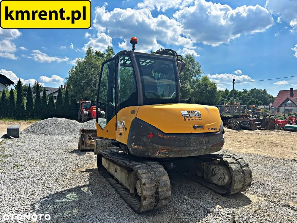 Mecalac 8 MCR MINI-KOPARKA 2012R. | MECALAC 6 MCR, JCB 8065 8080 8085 85 Z VOLVO ECR 88, CAT 308, 307 , BOBCAT 80 KOMATSU PC 88 - 14