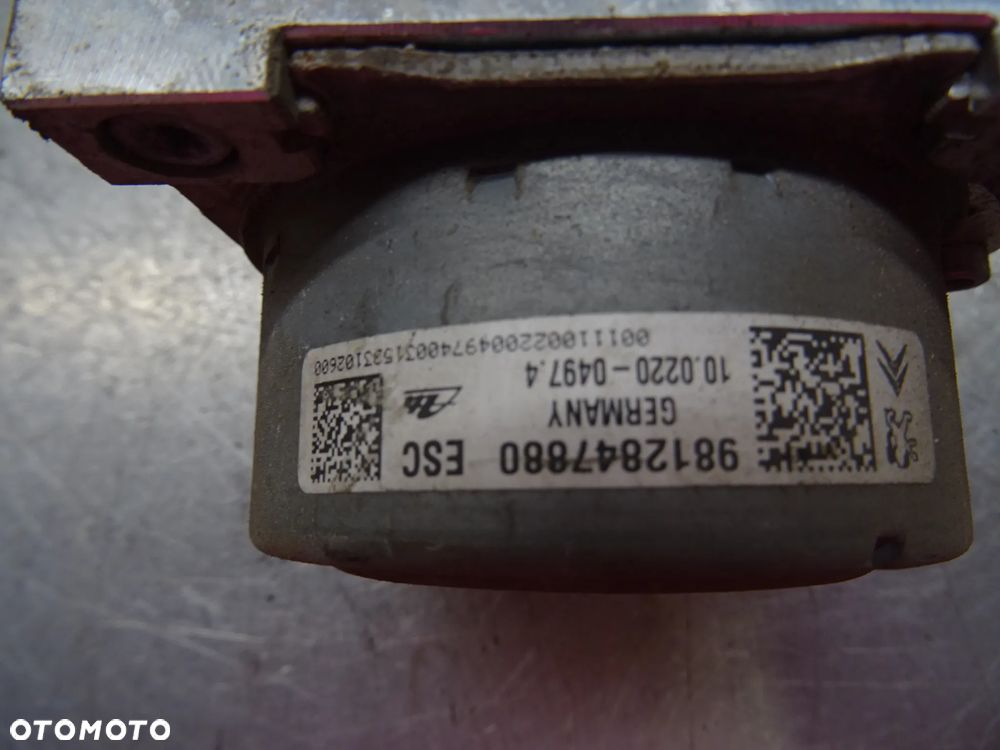 CITROEN DS3 LIFT HB 3D 1.6HDI POMPA STEROWNIK ABS 9812847880 - 4
