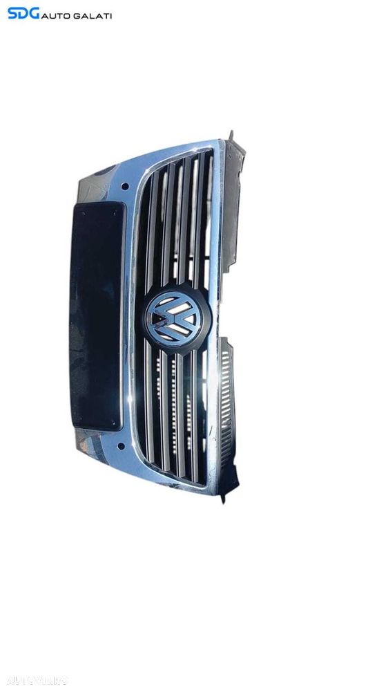 Grila Centrala cu Emblema Sigla de pe Bara Spoiler Fata Volkswagen Passat B6 2005 - 2010 Cod 3C0853651AD 3C0853651AF [M7991] - 1