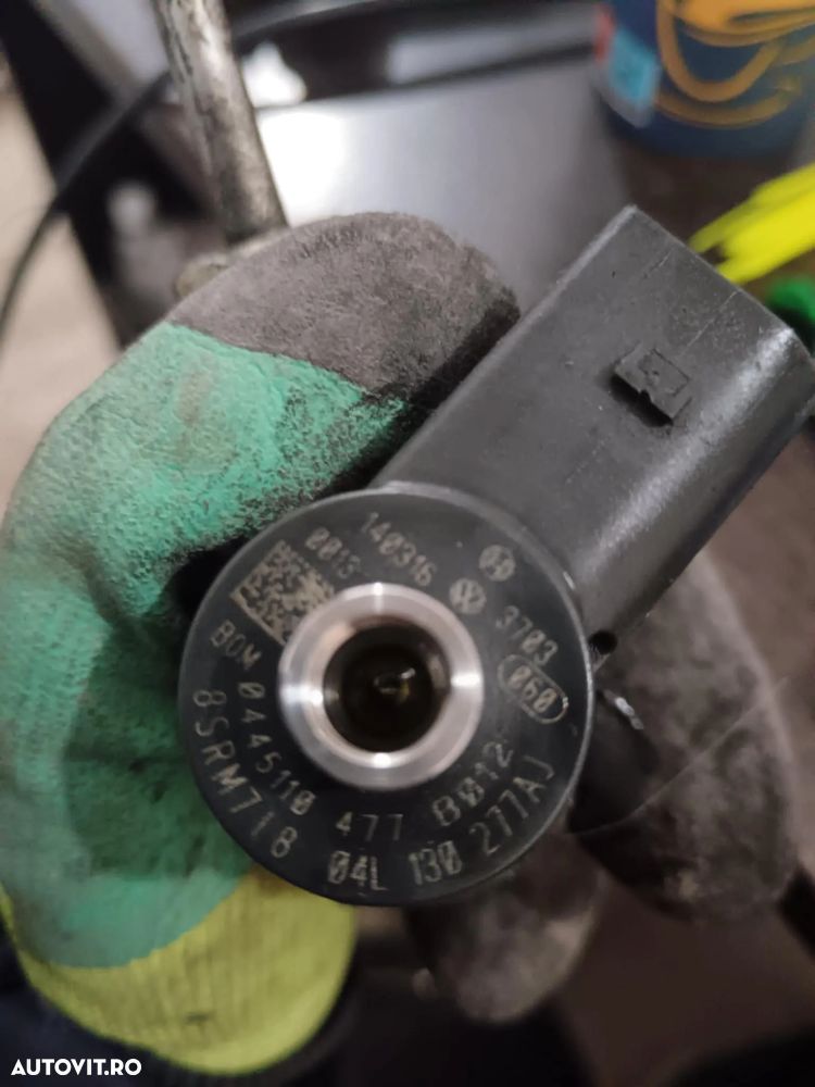 Injectoare vw golf 7 , seat leon, skoda octavia, audi a3 1.6 tdi CLH 04l130277aj, 0445110477 - 2