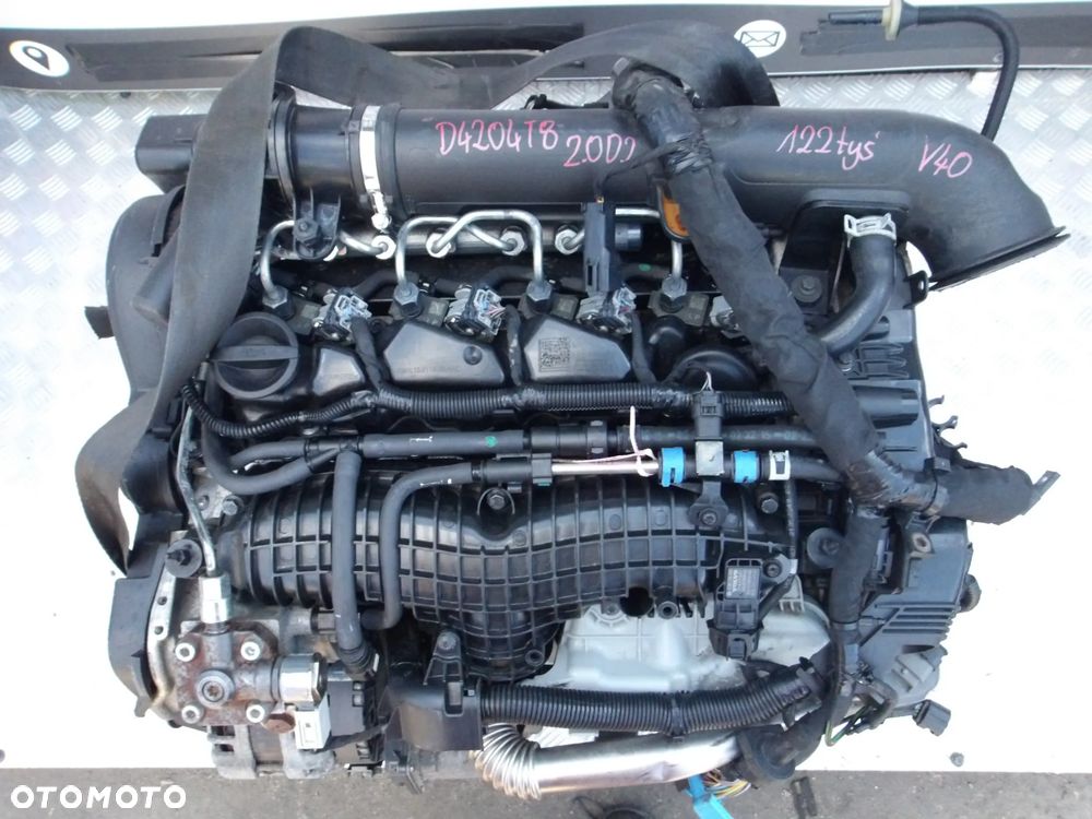 SILNIK KOMPLETNY VOLVO V40 2.0 D2 120KM D4204T8 122 TYS - 2