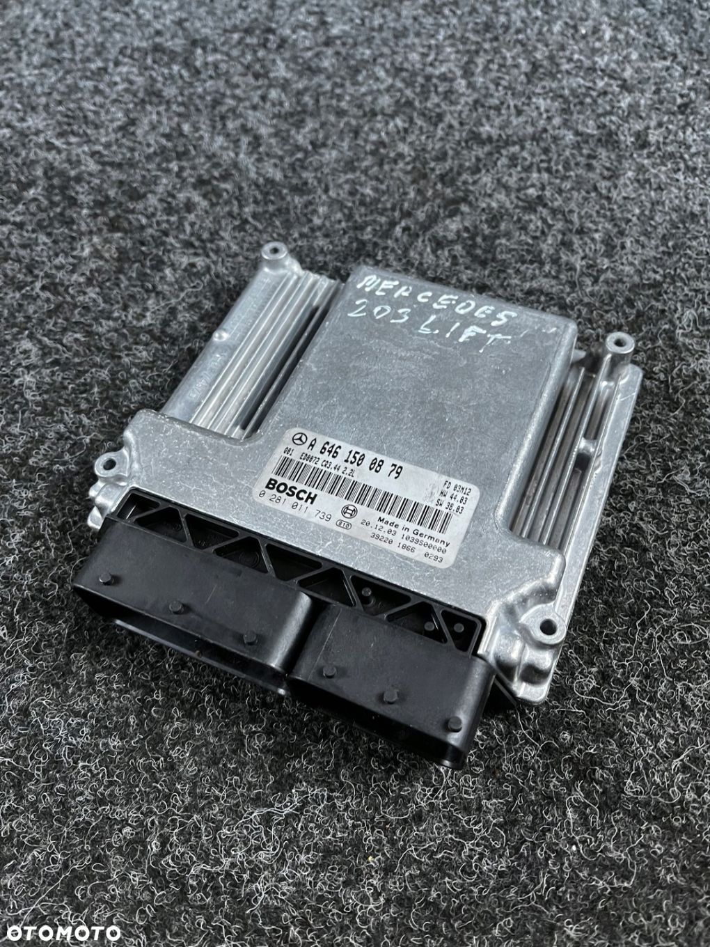 komputer sterownik silnika mercedes w203 c klasa A6461500879 - 1