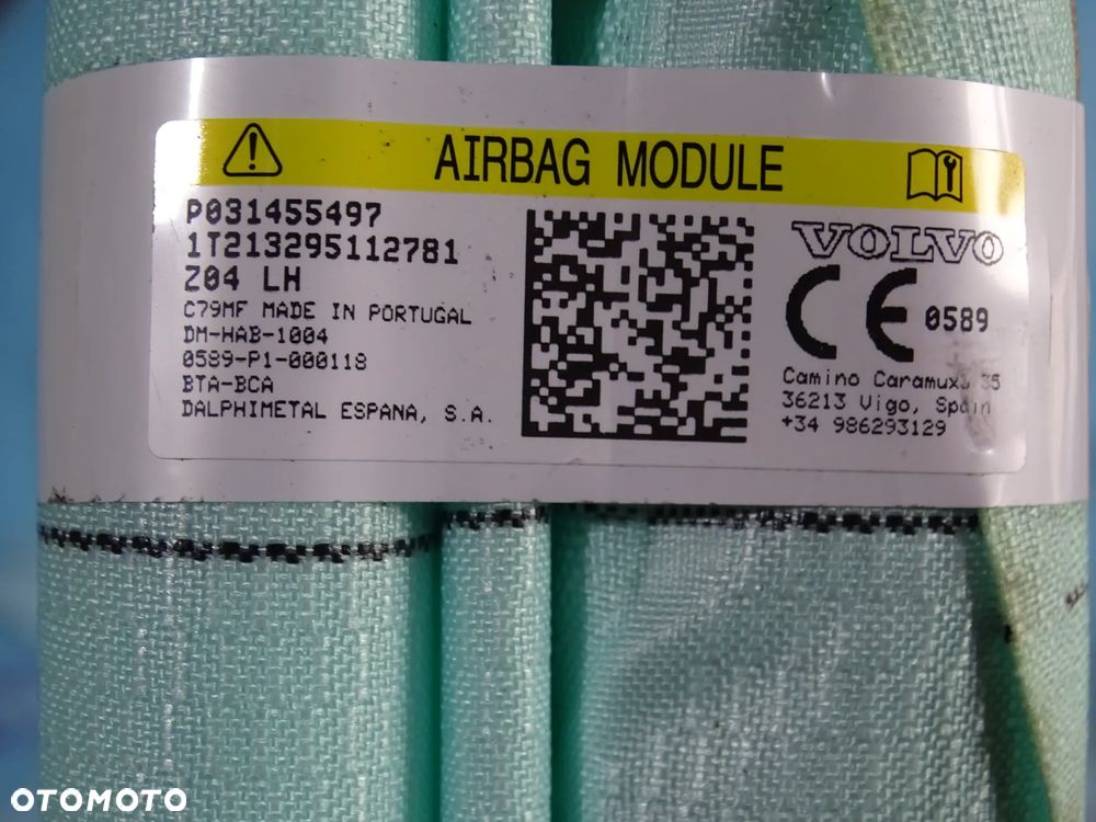 KURTYNA LEWA VOLVO V60 ORYGINAŁ 31455497 18- - 2