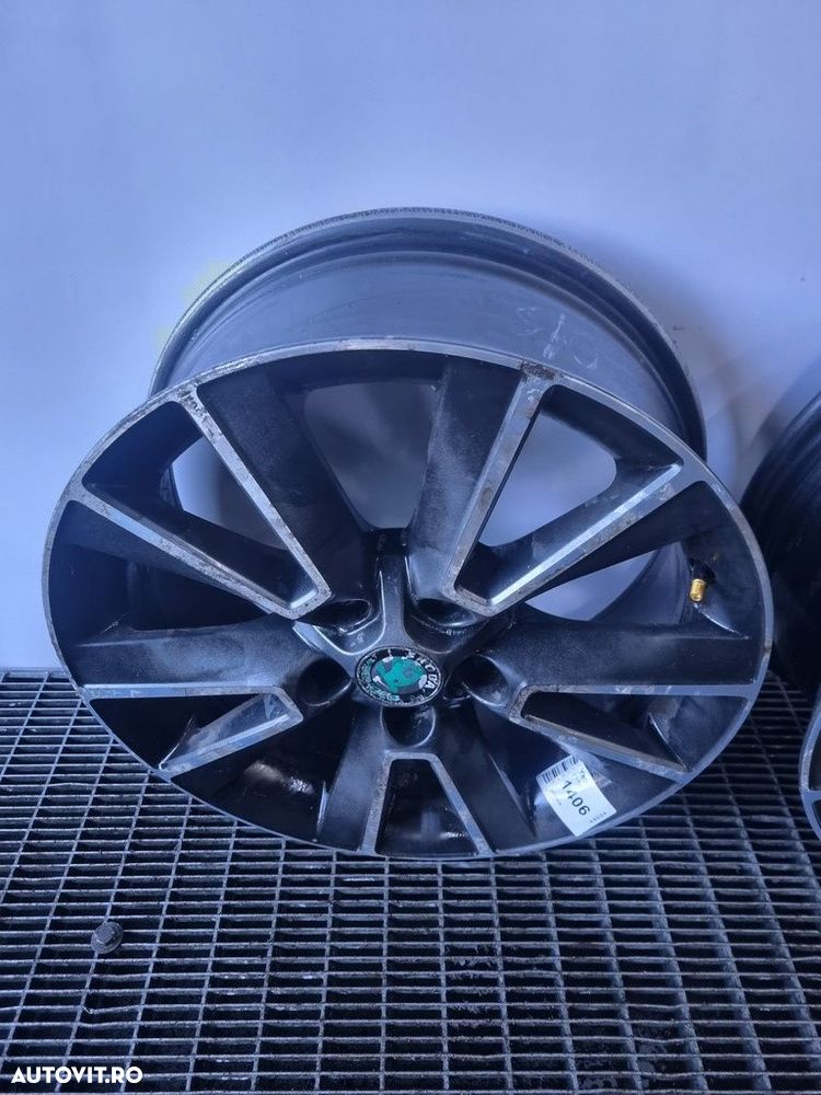 Jante aliaj Skoda Yeti 2009 - 2013 (1406) R17 Et45 5*112 - 2